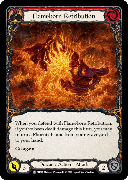 Flameborn Retribution [FAI013] (Uprising Fai Blitz Deck) | Boutique FDB TCG