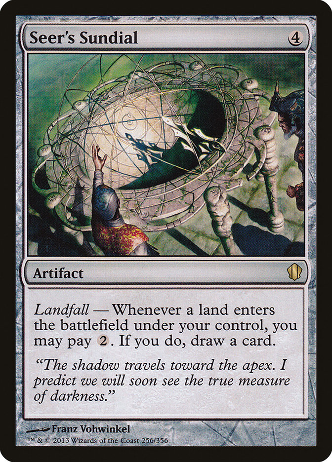 Seer's Sundial [Commander 2013] | Boutique FDB TCG