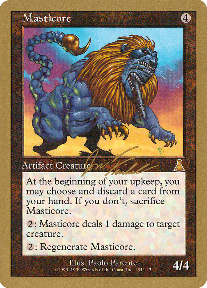 Masticore (Jon Finkel) [World Championship Decks 2000] | Boutique FDB TCG