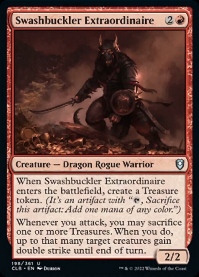 Swashbuckler Extraordinaire [Commander Legends: Battle for Baldur's Gate] | Boutique FDB TCG