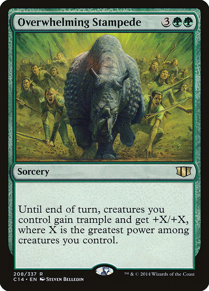 Overwhelming Stampede [Commander 2014] | Boutique FDB TCG