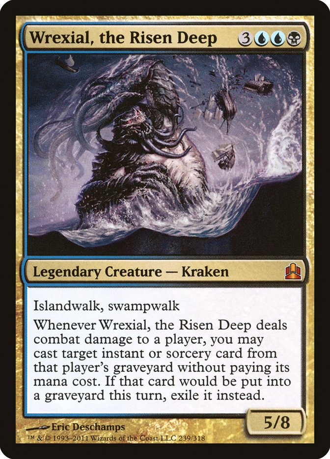 Wrexial, the Risen Deep [Commander 2011] | Boutique FDB TCG