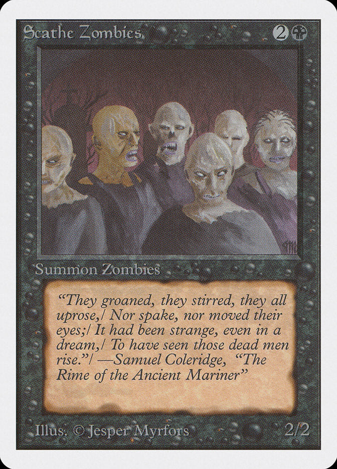 Scathe Zombies [Unlimited Edition] | Boutique FDB TCG