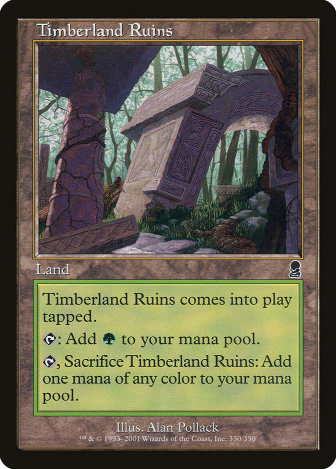 Timberland Ruins [Odyssey] | Boutique FDB TCG