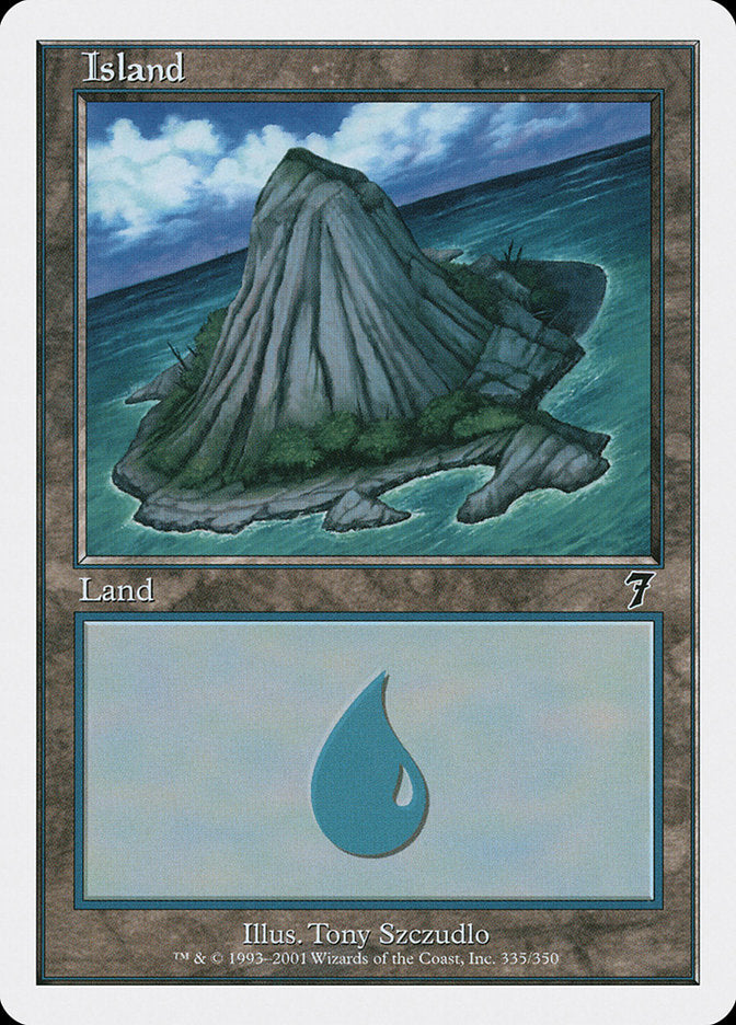 Island (335) [Seventh Edition] | Boutique FDB TCG