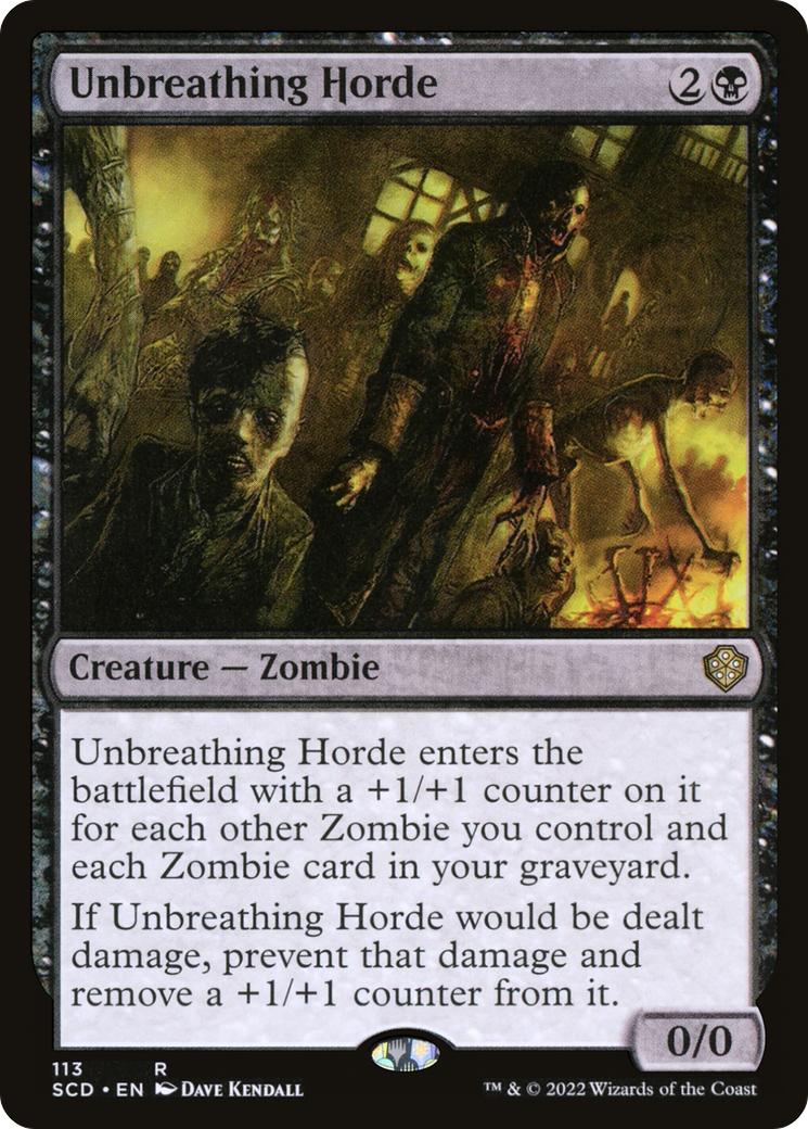 Unbreathing Horde [Starter Commander Decks] | Boutique FDB TCG