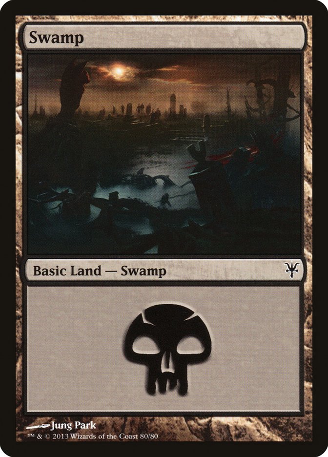 Swamp (80) [Duel Decks: Sorin vs. Tibalt] | Boutique FDB TCG