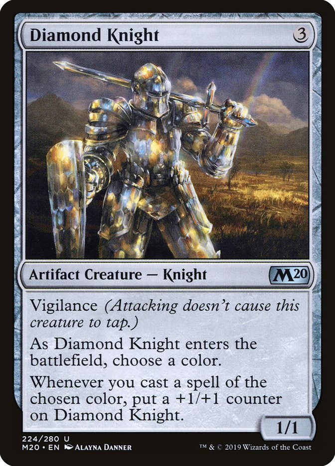 Diamond Knight [Core Set 2020] | Boutique FDB TCG