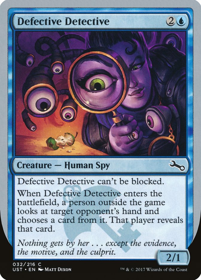 Defective Detective [Unstable] | Boutique FDB TCG