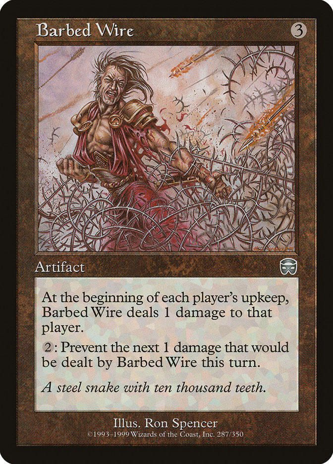 Barbed Wire [Mercadian Masques] | Boutique FDB TCG