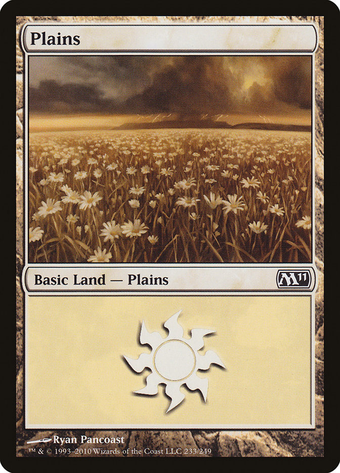 Plains (233) [Magic 2011] | Boutique FDB TCG