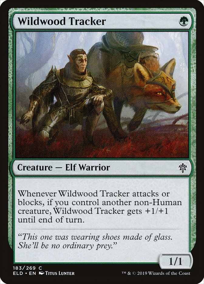 Wildwood Tracker [Throne of Eldraine] | Boutique FDB TCG