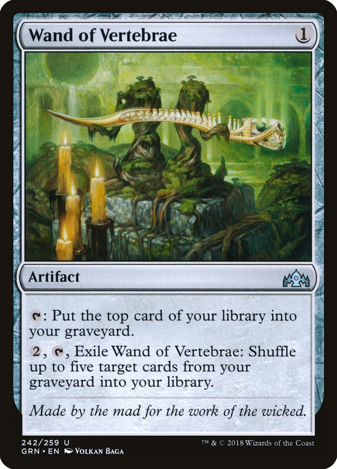 Wand of Vertebrae [Guilds of Ravnica] | Boutique FDB TCG