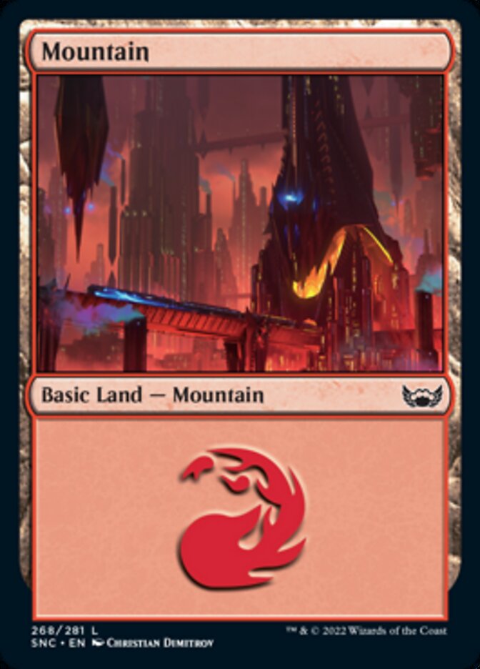 Mountain (268) [Streets of New Capenna] | Boutique FDB TCG