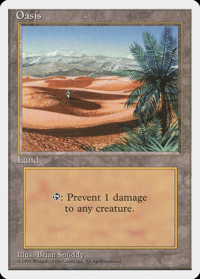 Oasis [Fourth Edition] | Boutique FDB TCG