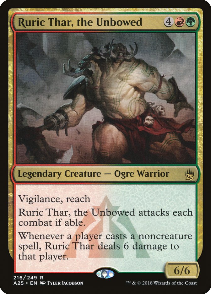 Ruric Thar, the Unbowed [Masters 25] | Boutique FDB TCG