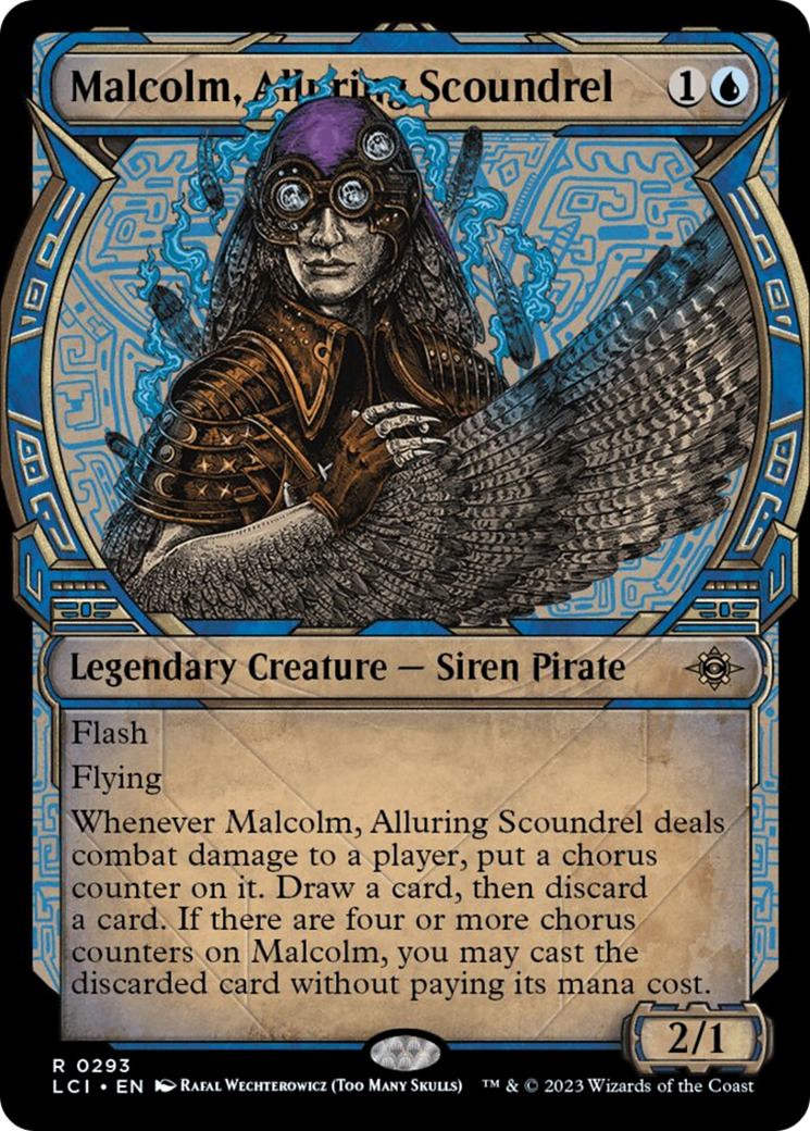 Malcolm, Alluring Scoundrel (Showcase) [The Lost Caverns of Ixalan] | Boutique FDB TCG