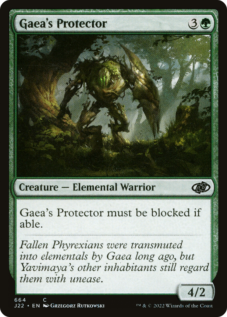 Gaea's Protector [Jumpstart 2022] | Boutique FDB TCG