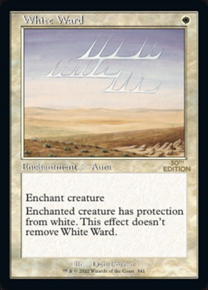 White Ward (Retro) [30th Anniversary Edition] | Boutique FDB TCG