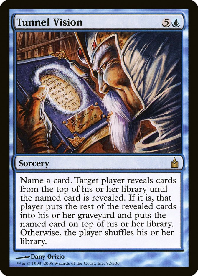 Tunnel Vision [Ravnica: City of Guilds] | Boutique FDB TCG