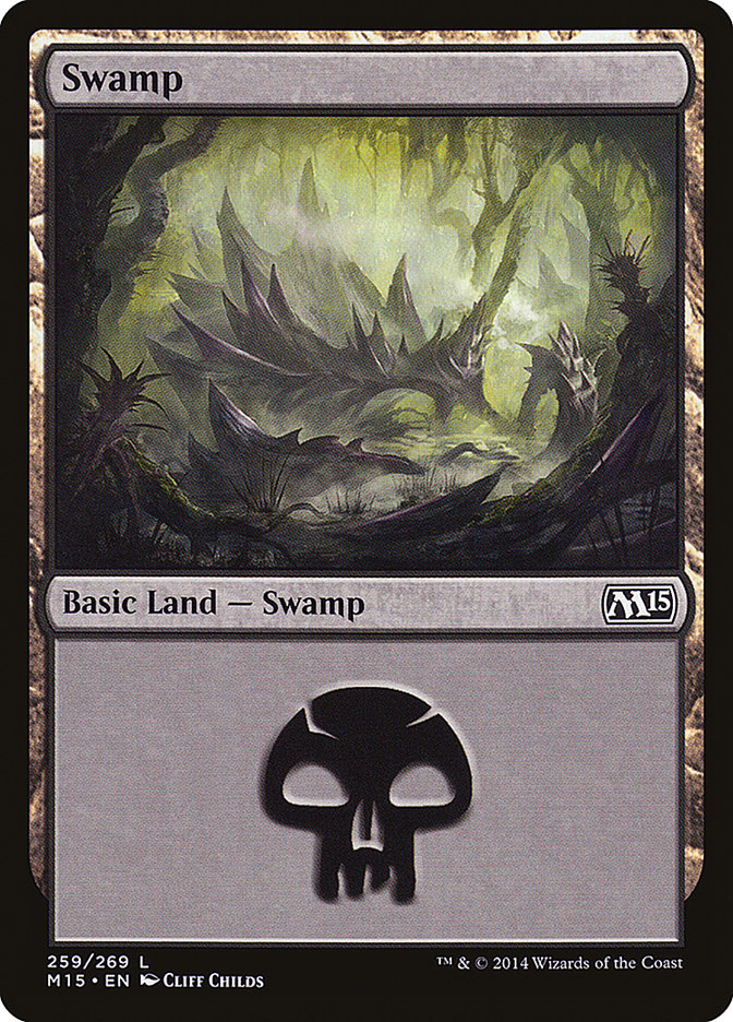 Swamp (259) [Magic 2015] | Boutique FDB TCG