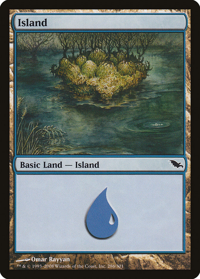 Island (286) [Shadowmoor] | Boutique FDB TCG