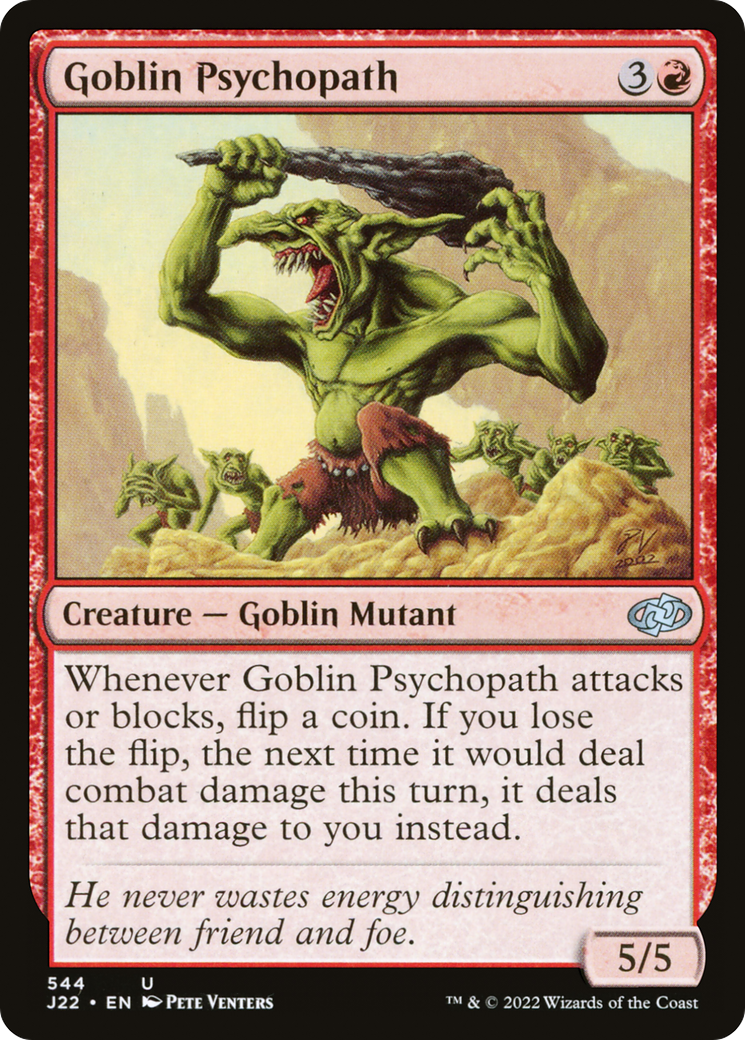 Goblin Psychopath [Jumpstart 2022] | Boutique FDB TCG