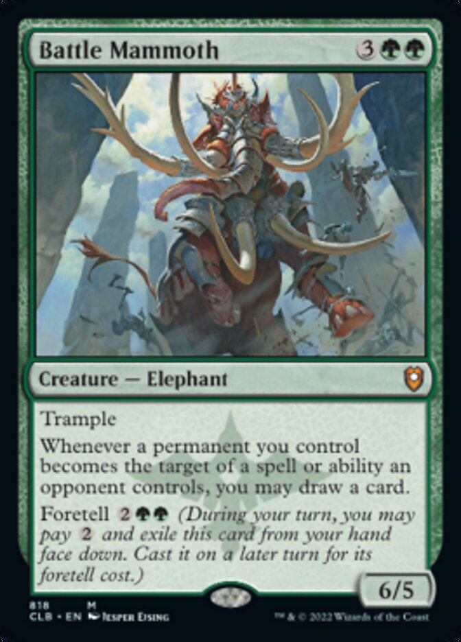 Battle Mammoth [Commander Legends: Battle for Baldur's Gate] | Boutique FDB TCG