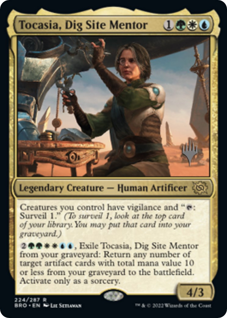 Tocasia, Dig Site Mentor (Promo Pack) [The Brothers' War Promos] | Boutique FDB TCG