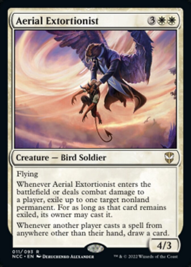 Aerial Extortionist [Streets of New Capenna Commander] | Boutique FDB TCG