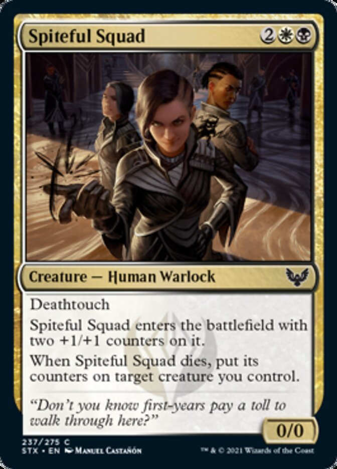 Spiteful Squad [Strixhaven: School of Mages] | Boutique FDB TCG