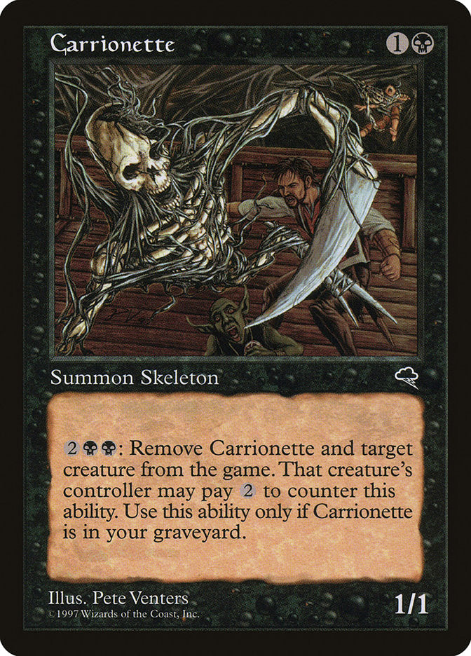 Carrionette [Tempest] | Boutique FDB TCG