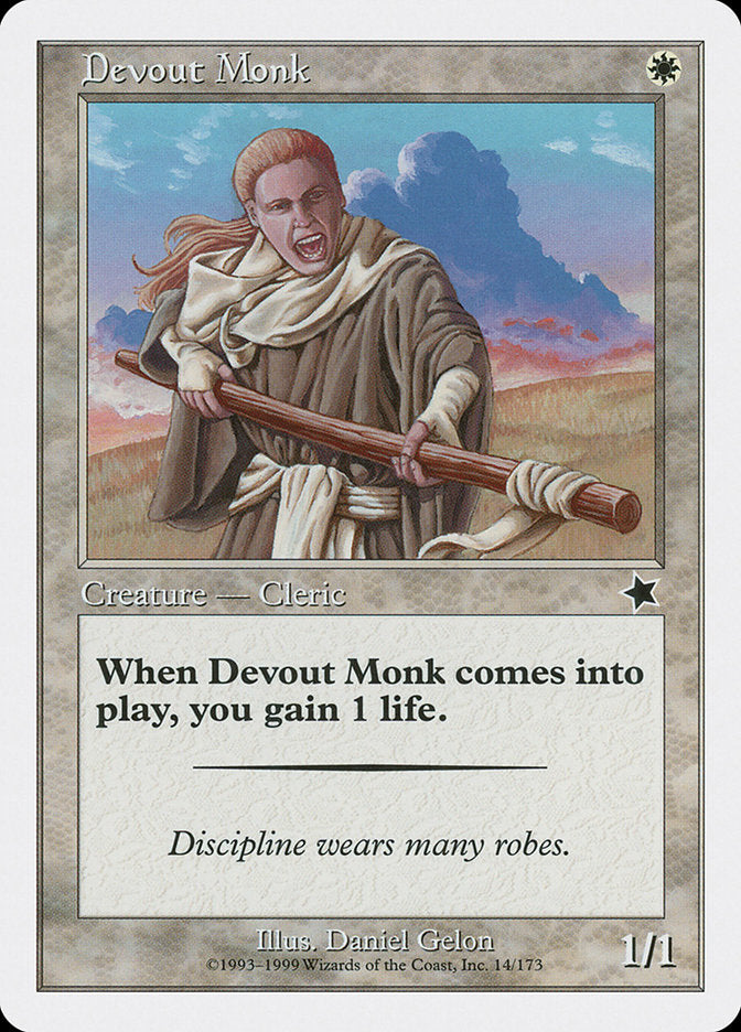 Devout Monk [Starter 1999] | Boutique FDB TCG