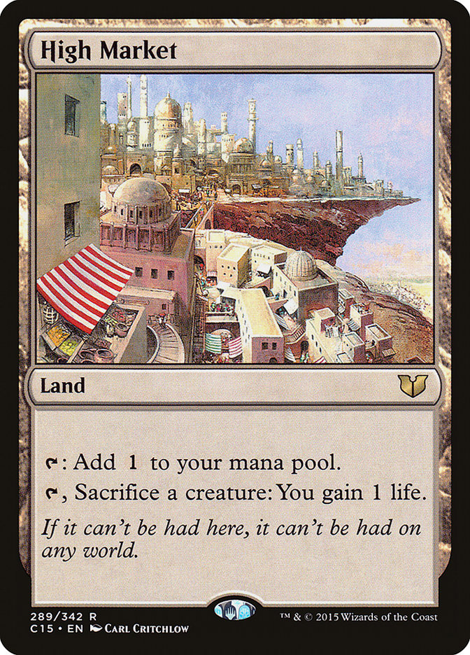 High Market [Commander 2015] | Boutique FDB TCG