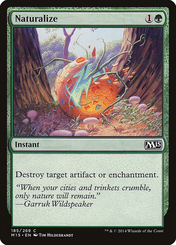 Naturalize [Magic 2015] | Boutique FDB TCG