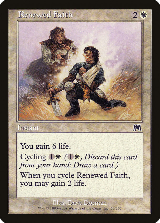 Renewed Faith [Onslaught] | Boutique FDB TCG