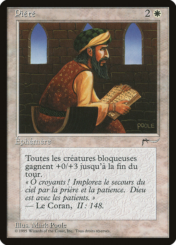 Piety (French) - "Piete" [Renaissance] | Boutique FDB TCG