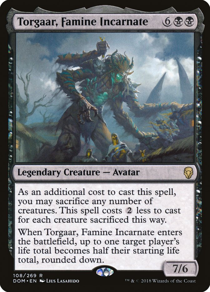 Torgaar, Famine Incarnate [Dominaria] | Boutique FDB TCG