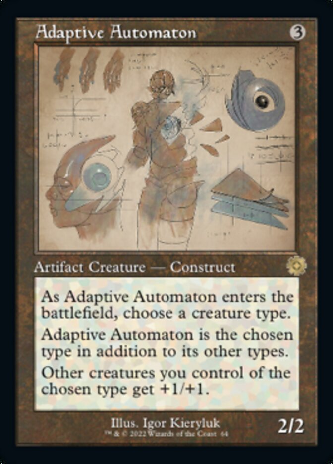 Adaptive Automaton (Retro Schematic) [The Brothers' War Retro Artifacts] | Boutique FDB TCG
