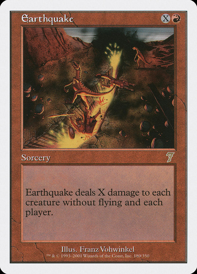 Earthquake [Seventh Edition] | Boutique FDB TCG