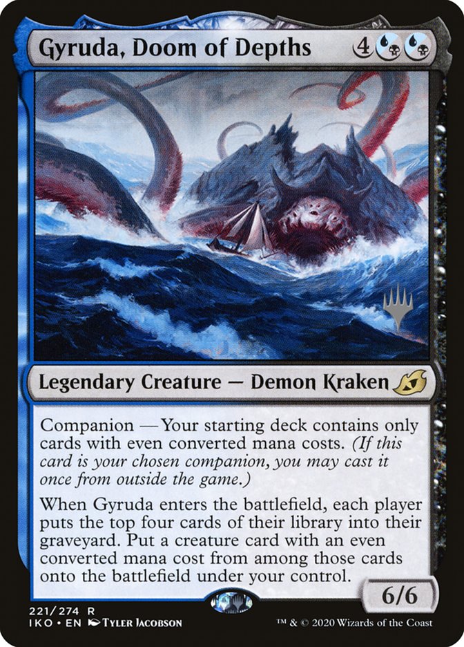 Gyruda, Doom of Depths (Promo Pack) [Ikoria: Lair of Behemoths Promos] | Boutique FDB TCG
