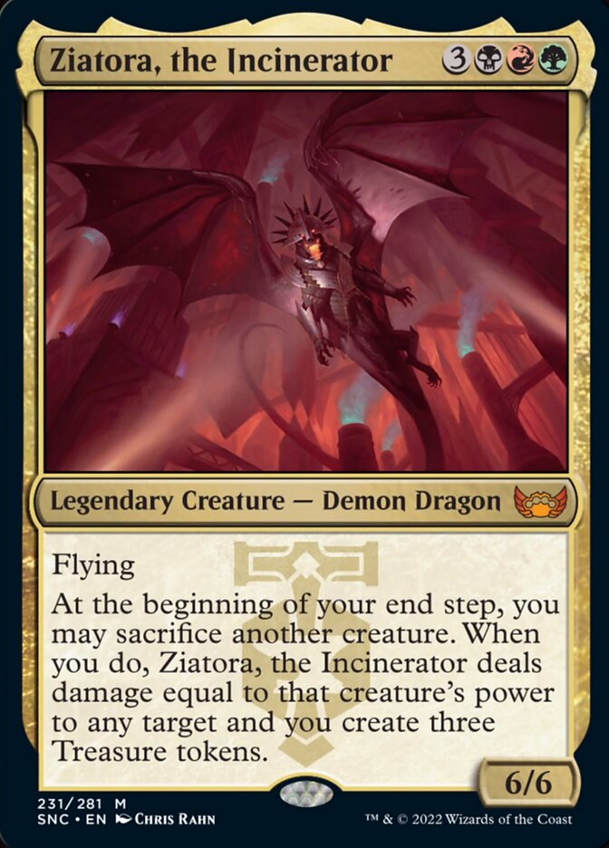 Ziatora, the Incinerator [Streets of New Capenna] | Boutique FDB TCG