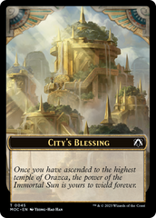 Butterfly // City's Blessing Double-Sided Token [March of the Machine Commander Tokens] | Boutique FDB TCG