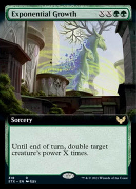 Exponential Growth (Extended Art) [Strixhaven: School of Mages] | Boutique FDB TCG