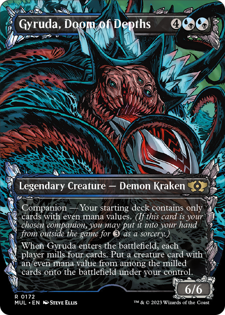 Gyruda, Doom of Depths (Halo Foil) [Multiverse Legends] | Boutique FDB TCG