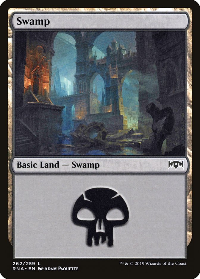 Swamp (262) [Ravnica Allegiance] | Boutique FDB TCG