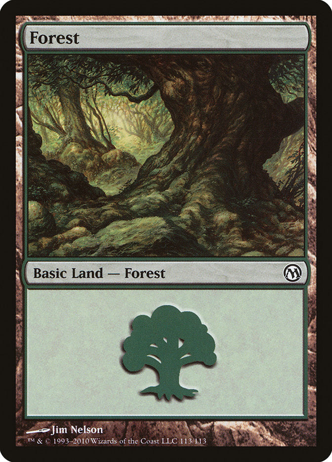 Forest (113) [Duels of the Planeswalkers] | Boutique FDB TCG