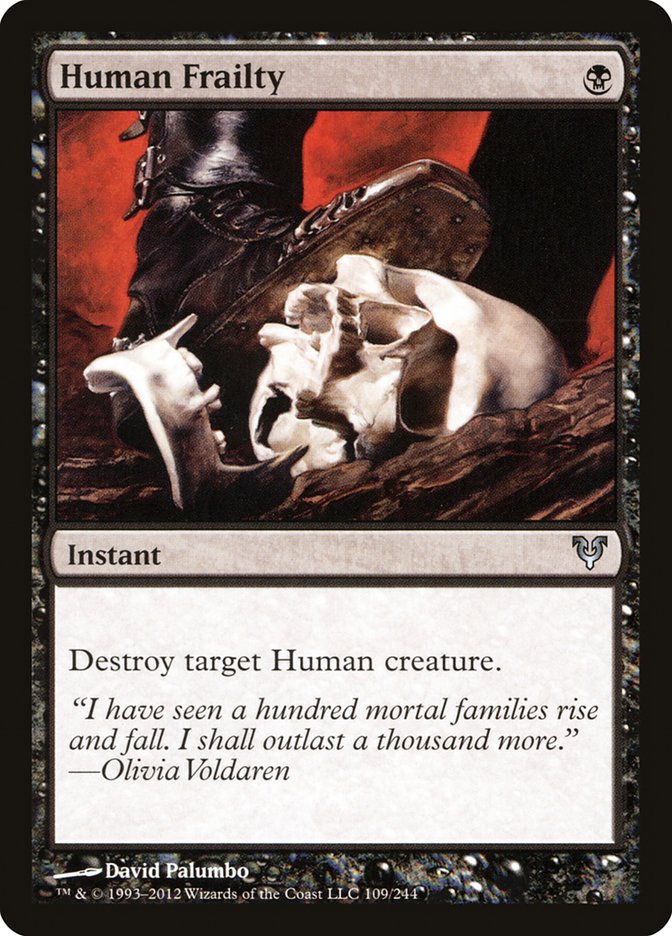 Human Frailty [Avacyn Restored] | Boutique FDB TCG