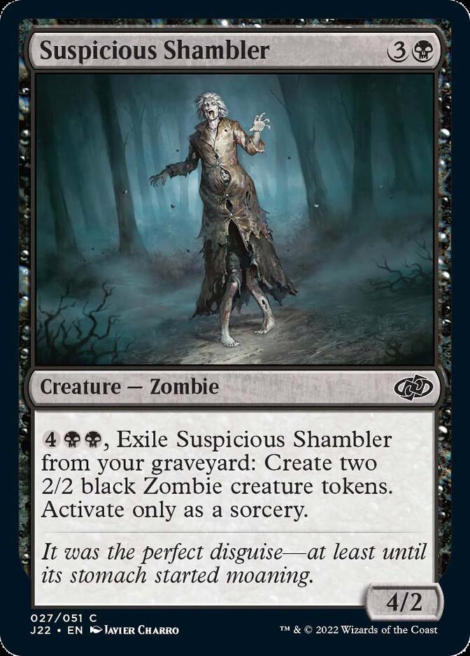 Suspicious Shambler [Jumpstart 2022] | Boutique FDB TCG