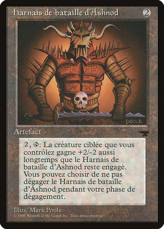 Ashnod's Battle Gear (French) - "harnais de bataille d'Ashnod" [Renaissance] | Boutique FDB TCG